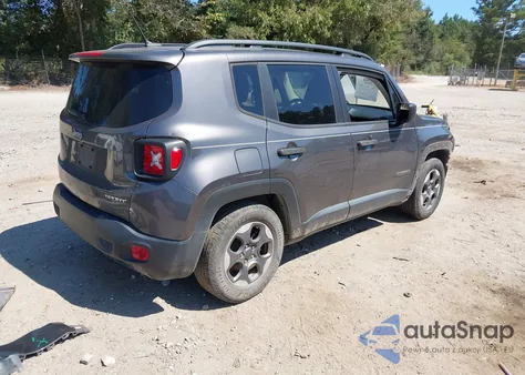 2017 Jeep Renegade Sport Fwd from USA, damaged, VIN ZACCJAAB8HPF24437